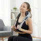 Kakla un sprandas masieris 4FIZJO Shiatsu EVO+, pelēki zils