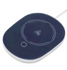 Electric Mug Warmer for Desk Coffee and Tea, Blue White