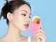Silicone Ice Roller for Face Massage, Pink