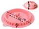 Drain Stopper Sink Strainer Silicone Bathtub Drain Cover, Mix color