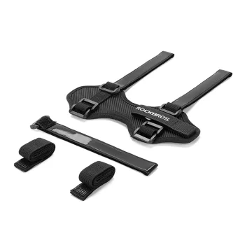 Rockbros Velcro Bike Strap for Bluetooth Speaker or Water Bottle, Black
