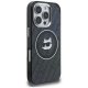 Karl Lagerfeld IML Choupette Head Logo MagSafe vāciņš Apple iPhone 16 Pro Max, Melns