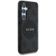 Чехол Guess 4G Round Patch Classic Logo MagSafe для Samsung Galaxy S25, черный