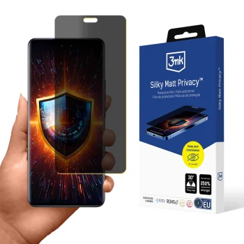 Защитная пленка антишпион 3mk Silky Matt Privacy для Xiaomi 13 Lite
