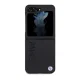 Чехол BMW для Samsung Galaxy Z Flip 5 Leather Hot Stamp, черный