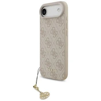 Vāciņš Guess 4G Charms MagSafe telefonam iPhone Air, rozā