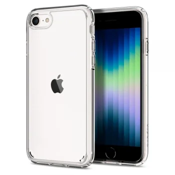 Apple iPhone 7 / 8 / SE (2020) (2022) 4.7" Spigen Ultra Hybrid Case Cover, Crystal Clear | Telefona Vāciņš Maciņš...