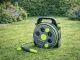 DIVODV Garden Hose with Wall Reel 1/2\", 15m