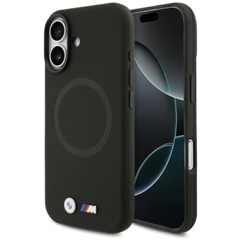 BMW M FW Metal Logo MagSafe Phone Case Cover iPhone 17 - Black