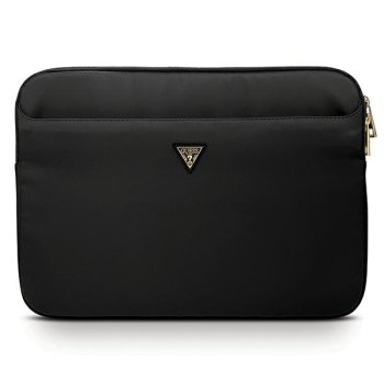 Guess Nylon Triangle Logo klēpjdatora ietvars 13", melns