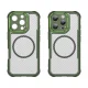 Leading Series MagSafe iPhone 16 Pro Max silikona vāciņš, zaļš