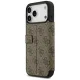 Чехол-книжка Guess Book 4G Metal Logo для iPhone 18 Pro Max / 17 Pro Max, коричневый