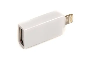 OTG adapteris USB 3.0 AF - Lightning, 0.1 m, balts