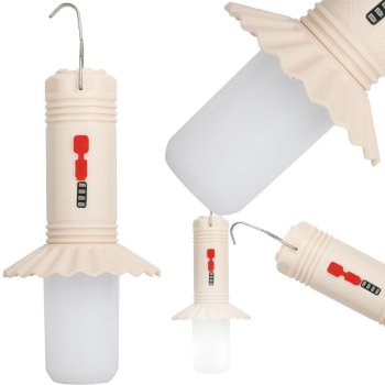 Многофункциональный кемпинговый фонарь-лампа с повербанком,...