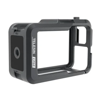 Metāla trušu būra rāmis TELESIN priekš DJI ACTION 3/4 | Metal Rabbit Cage Frame for