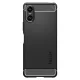 Sony Xperia 10 VI Spigen Rugged Armor Case Cover, Black | Telefona Macņš Vāciņš Apvalks Maks