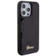 Guess Sequin Script Metal case for iPhone 15 Pro - black