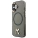 Karl Lagerfeld IML K Head Logo MagSafe чехол для iPhone 17 – чёрный