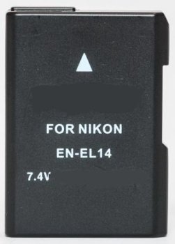 Extra Digital EN-EL14 akumulators Nikon kamerām, 1500mAh