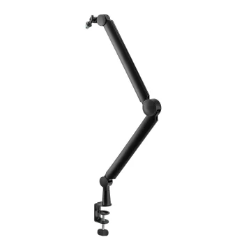 NanoRS RS421 Microphone Stand with 3/8" and 5/8" Thread, 1kg, Black