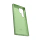 Силиконовый чехол Etteri Silicone Case для Samsung Galaxy S24 Ultra зеленый