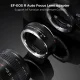 Адаптер байонета K&F Concept Canon EF на Canon RF