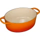 Ovāls čuguna katls Le Creuset Signature 29 cm 4.7 l, oranžs