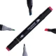 Double-Sided Alcohol Markers in Case with Stand, 24 pcs