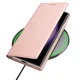 Samsung Galaxy S24 Ultra (SM-S928) DUX DUCIS Magnetic Book Case Cover, Pink | Telefona Vāciņš Maciņš Apvalks...