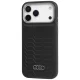 Audi iPhone 17 Pro vāciņš GT Synthetic Leather MagSafe, melns