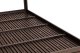 6 Person Patio Dining Table 156x78 cm Polywood Top for Garden Outdoor Use, Brown