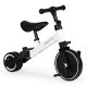 ECOTOYS 2-in-1 Kids Tricycle Balance Bike with Removable Parent Handle for Toddlers, white