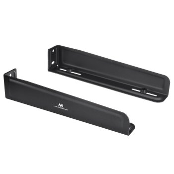 Maclean MC-807 mikroviļņu krāsns sienas stiprinājums, līdz 35 kg, melns