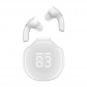 Austiņas TWS Acefast T9, Bluetooth 5.3, IPX4 (porcelāna balta) | Earphones (porcelain white)