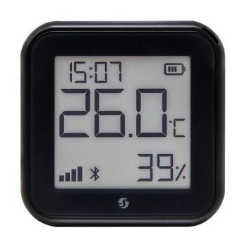 Shelly H&T Gen3 Smart Temperature and Humidity Sensor, Black