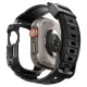 Ремешок с чехлом Spigen для Apple Watch Ultra (49mm) Rugged Armor Pro, черный