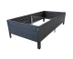 Высокая грядка Klasika Woodlook, 150x75x30 см, серая