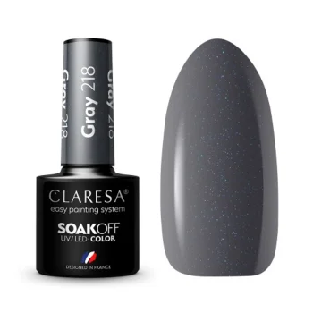 Claresa gēla laka Gray 218, 5 g