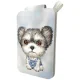 Магнитный кардхолдер Nimmy New Big-Eye Cute Pets 2.0 Dog с подставкой серый