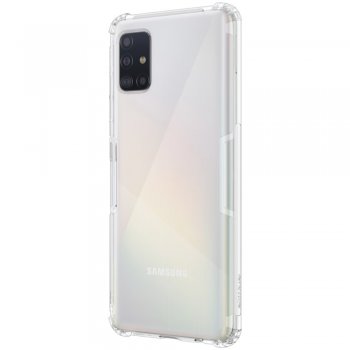 Samsung Galaxy A51 (SM-A515F) NILLKIN Shockproof TPU Case Cover, transparent | Vāciņs Bamperis