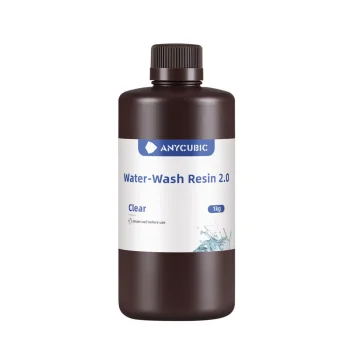 Смола для 3D-принтера Anycubic Water Washable Resin 2.0 Clear