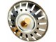 Metal Sink Strainer and Stopper, 8 cm, Silver/Gold