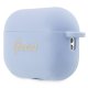 Чехол Guess для AirPods Pro 2 Silicone Charm Heart синий