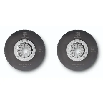 Круглое пильное полотно Fein HSS D85 Starlock для реноватора, 2 шт.