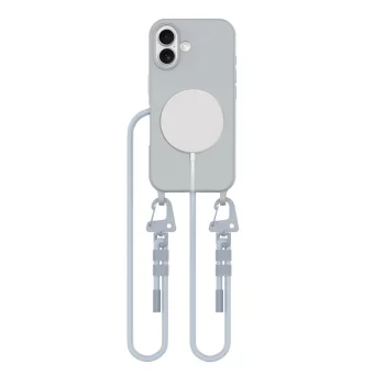 Чехол Tech-Protect для iPhone 16 MagNecklace MagSafe, серый