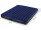 Piepūšamais matracis 203x152x25 cm ar rokas pumpi INTEX 64765