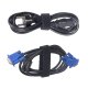 Maclean MCTV-542 Cable Organizer, Double-Sided Velcro Tape, 20mm x 15.3m, Black
