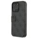 Guess 4G Big Metal Logo atverams vāciņš iPhone 13 Pro Max, pelēks