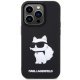 Чехол Karl Lagerfeld для iPhone 14 Pro Max 3D Rubber Choupette, черный