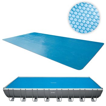 Intex 28018 solārais baseina pārsegs 975x488 cm